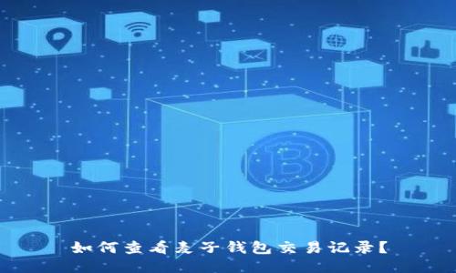 如何查看麦子钱包交易记录?