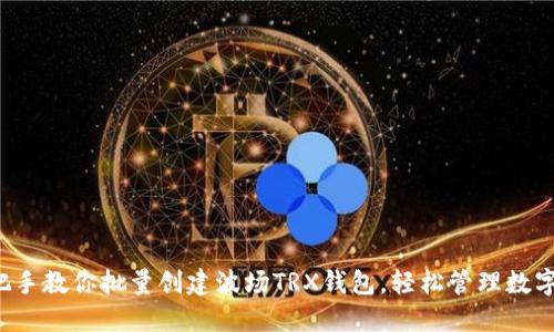 手把手教你批量创建波场TRX钱包,轻松管理数字资产